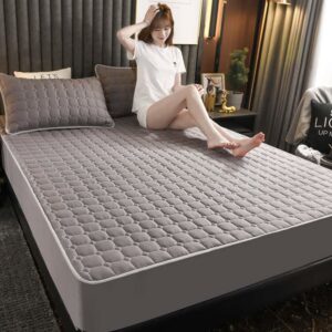 Vatnsþéttar dýnuhlýfar úr 100% bómull með PU himnu